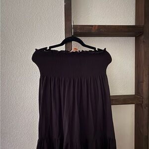 Derek Heart Black Swim Coverup